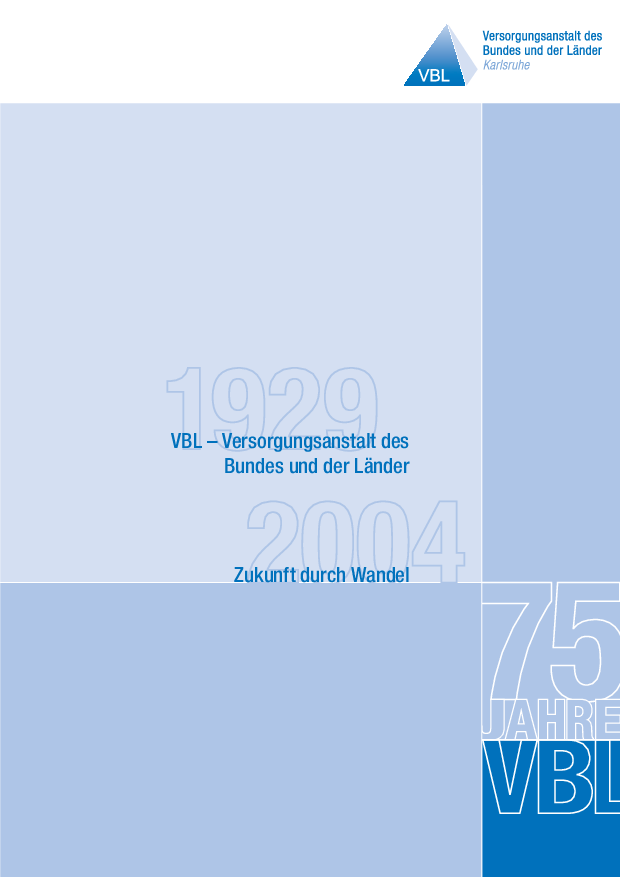 Festschrift - 75 Jahre VBL (Druckversion)