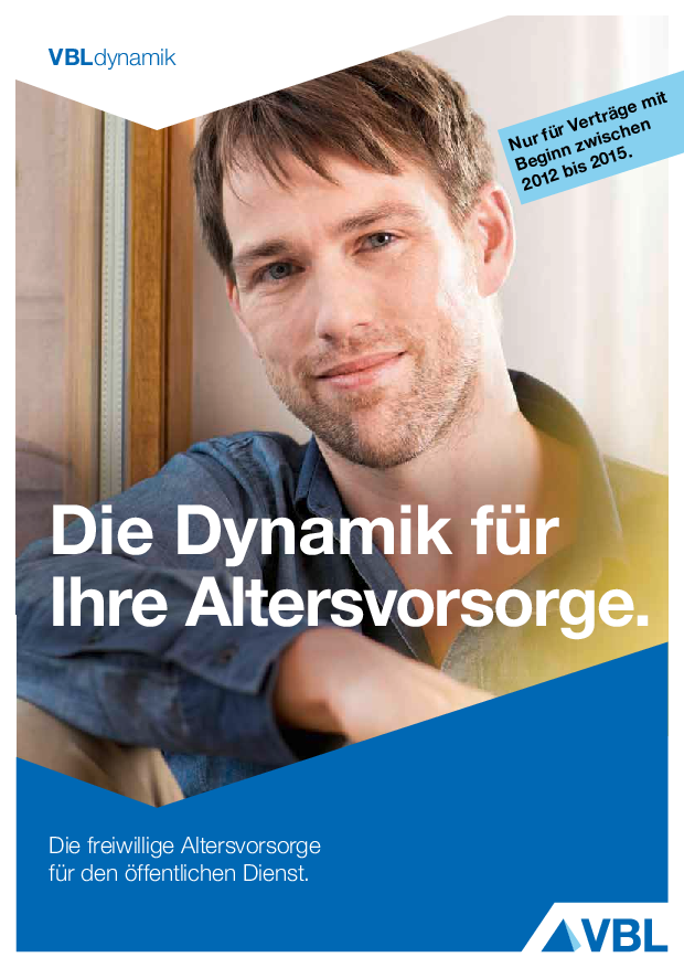 Die Dynamik für Ihre Altersvorsorge.