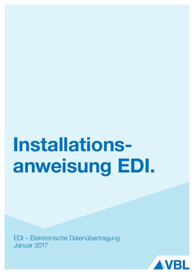 EDI. Elektronische Datenübertragung.